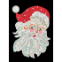 Simply Make Sequin Art Kit Christmas Santa (DSM 105157)